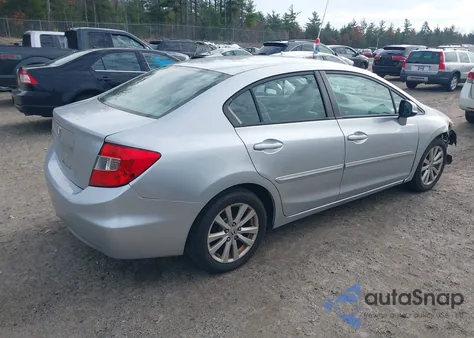 2012 Honda Civic Ex из США, поврежденный, VIN 2HGFB2F83CH503732